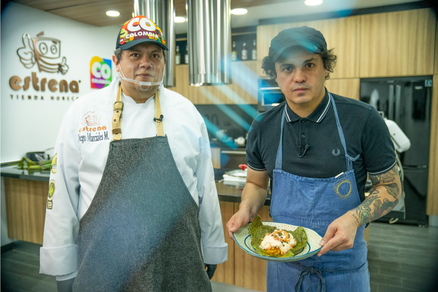 Chef Alvaro Clavijo prepara recetas con pescado