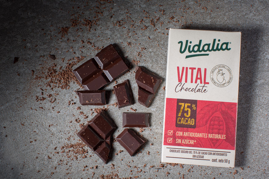Chocolate Vital al 75% de Vidalia